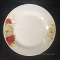 10.5"pink ceramic porcelain dinner plate